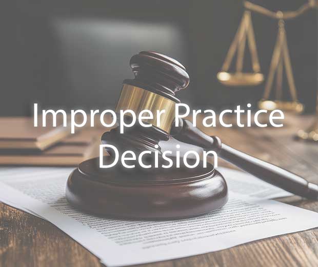 Improper Practice Decision